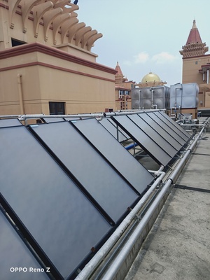 商用分体式平板太阳能热水系统